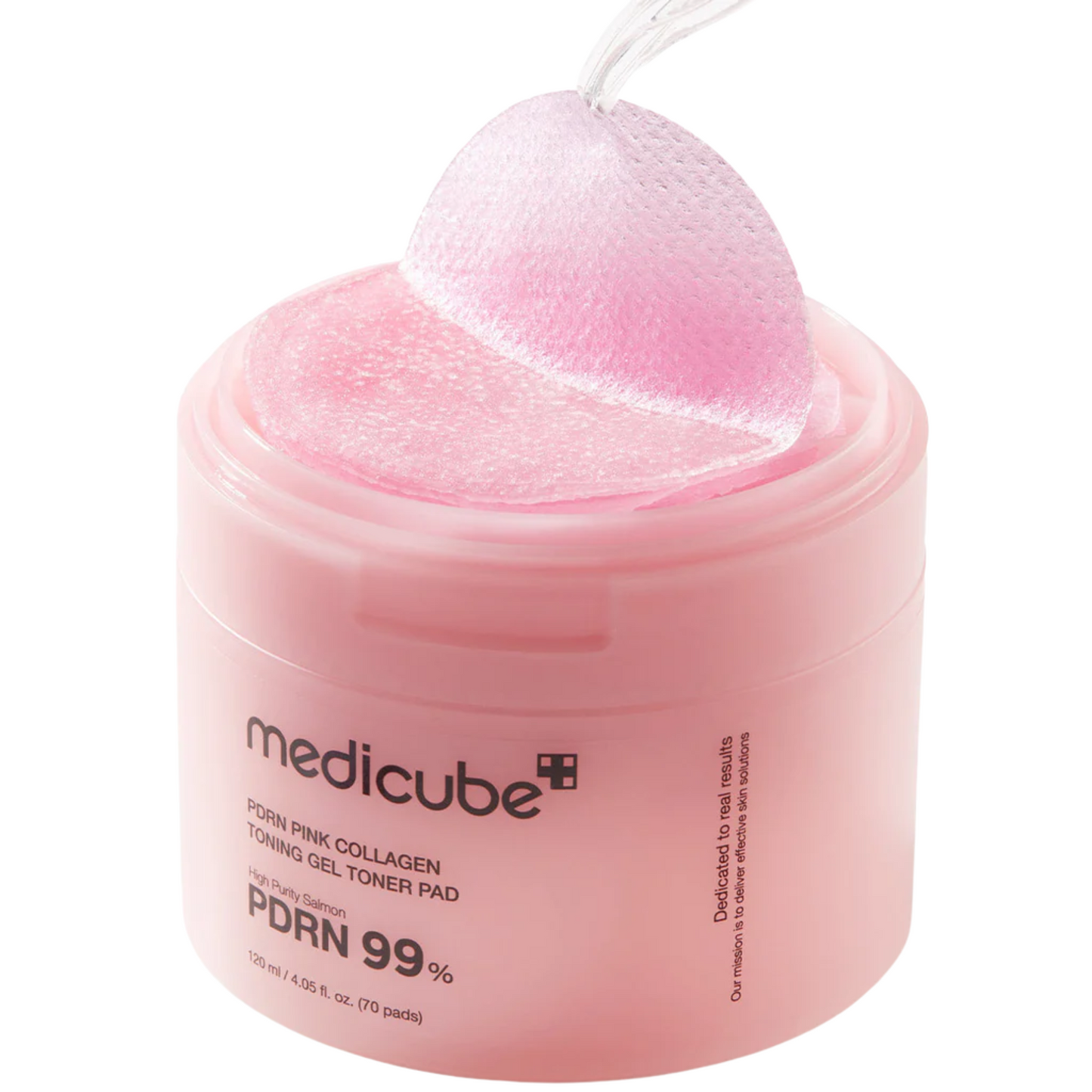 Medicube PDRN Pink Collagen Toning Gel Toner Pad (70 Pads) – Korean Skincare | kosmeticau