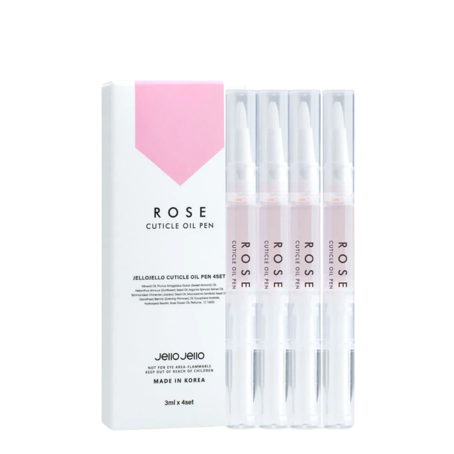 Jello Jello Cuticle Oil Pen Set (4 pcs) | kosmeticau Australia
