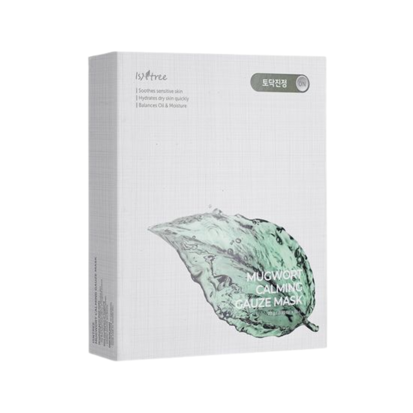 Isntree Mugwort Calming Gauze Mask Sheet 10P – Soothing Vegan Sheet Mask | kosmeticau Australia