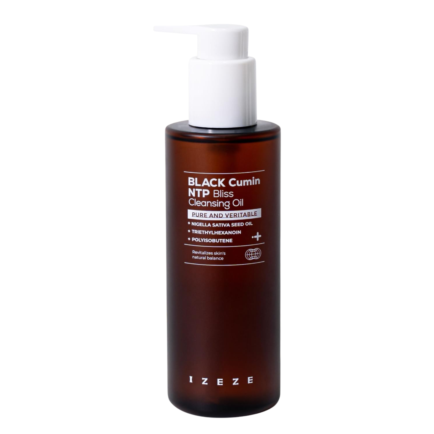 IZEZE Black Cumin NTP Bliss Cleansing Oil 200ml – Deep Cleansing & Moisturising Makeup Remover | kosmeticau Australia