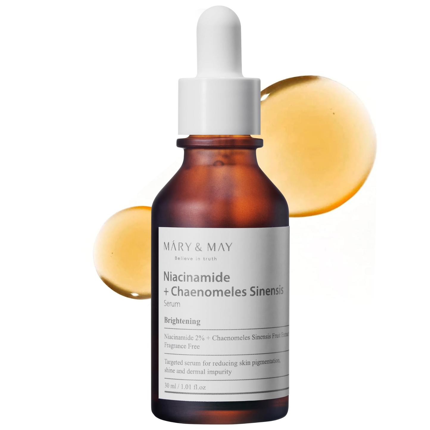 Mary & May Niacinamide + Chaenomeles Sinensis Serum 30ml – Korean Skincare Australia