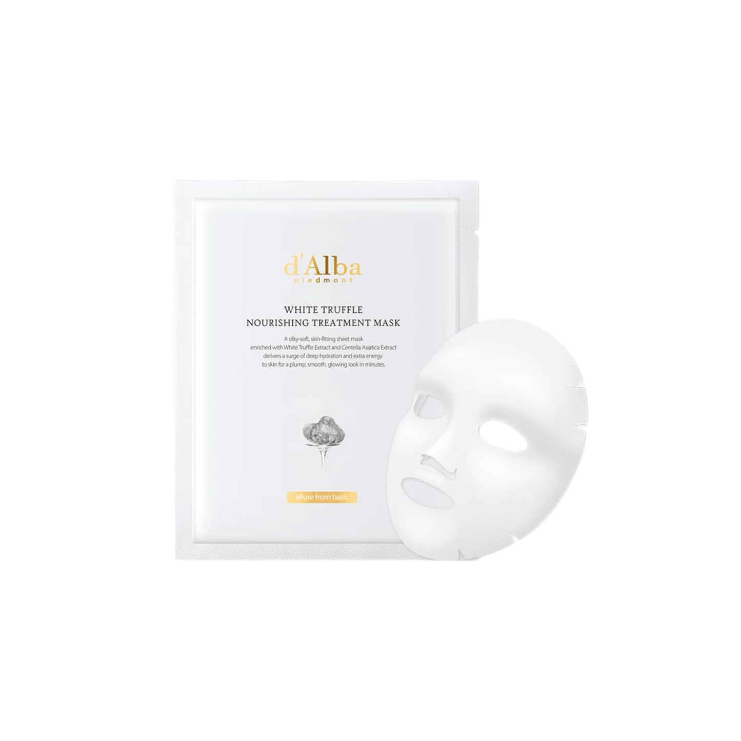 d'Alba – White Truffle Double Mask Pack (Nutritive & Hydrating)