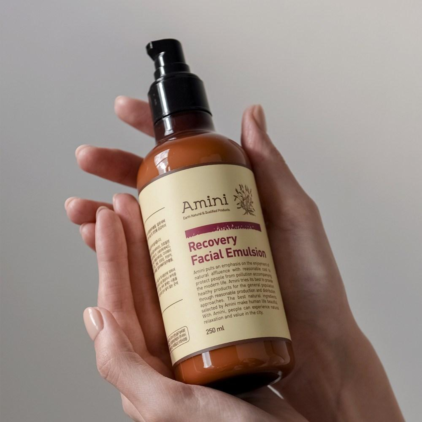 AMINI Recovery Facial Emulsion (250ml) | Nutrient-Rich & Softening
