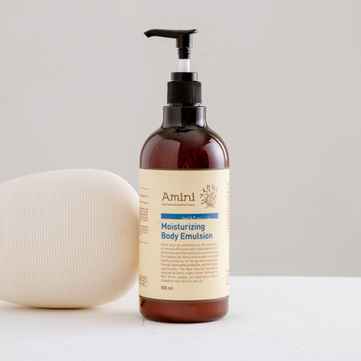 AMINI Moisturizing Body Emulsion (500ml) | Hydrating & Balancing