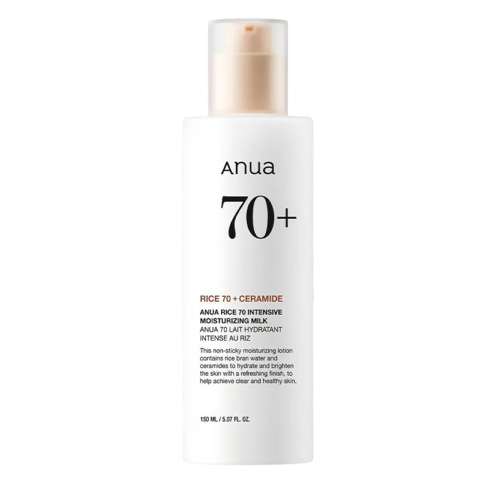 Anua Rice 70 Intensive Moisturizing Milk 150ml - KOS