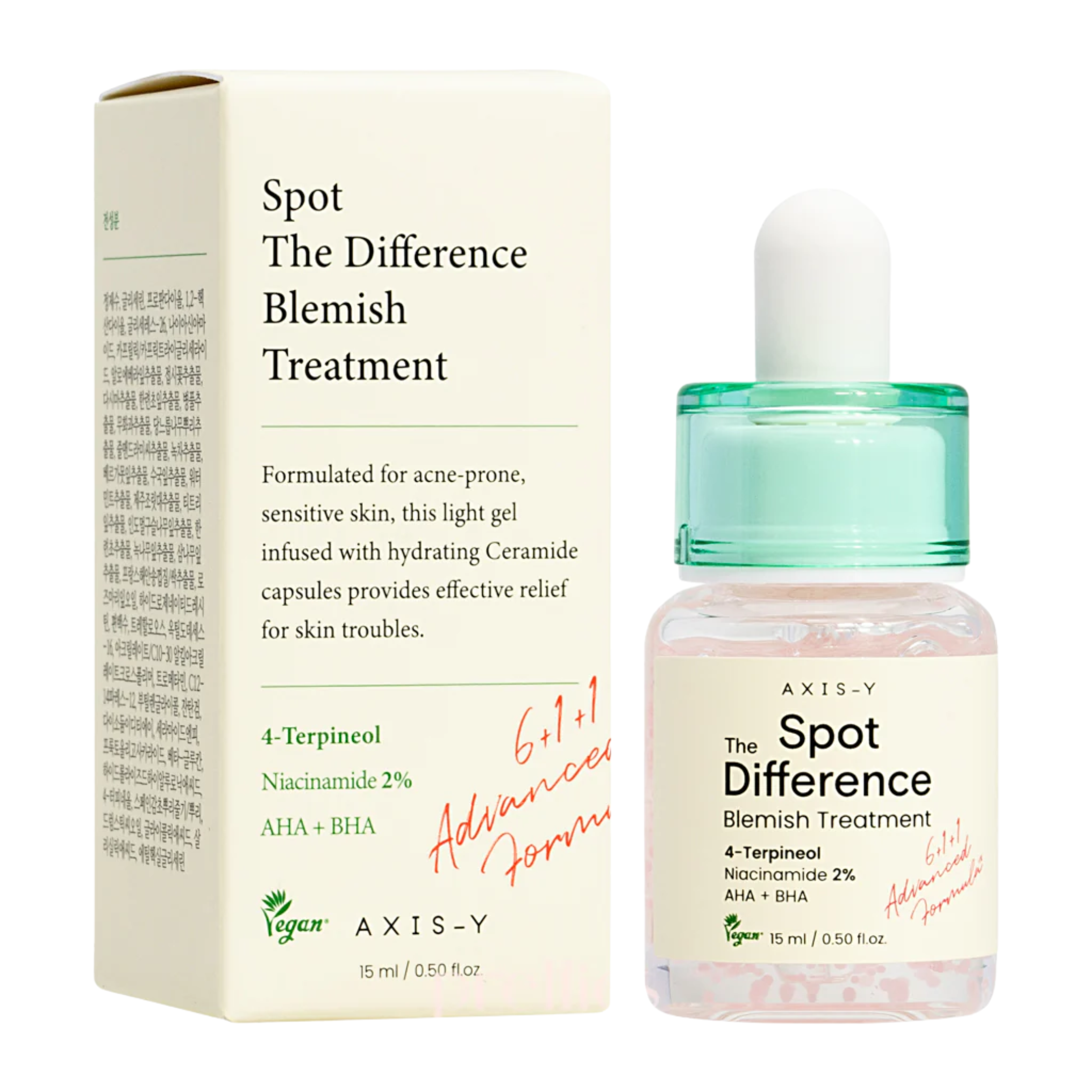Lightweight Korean blemish gel