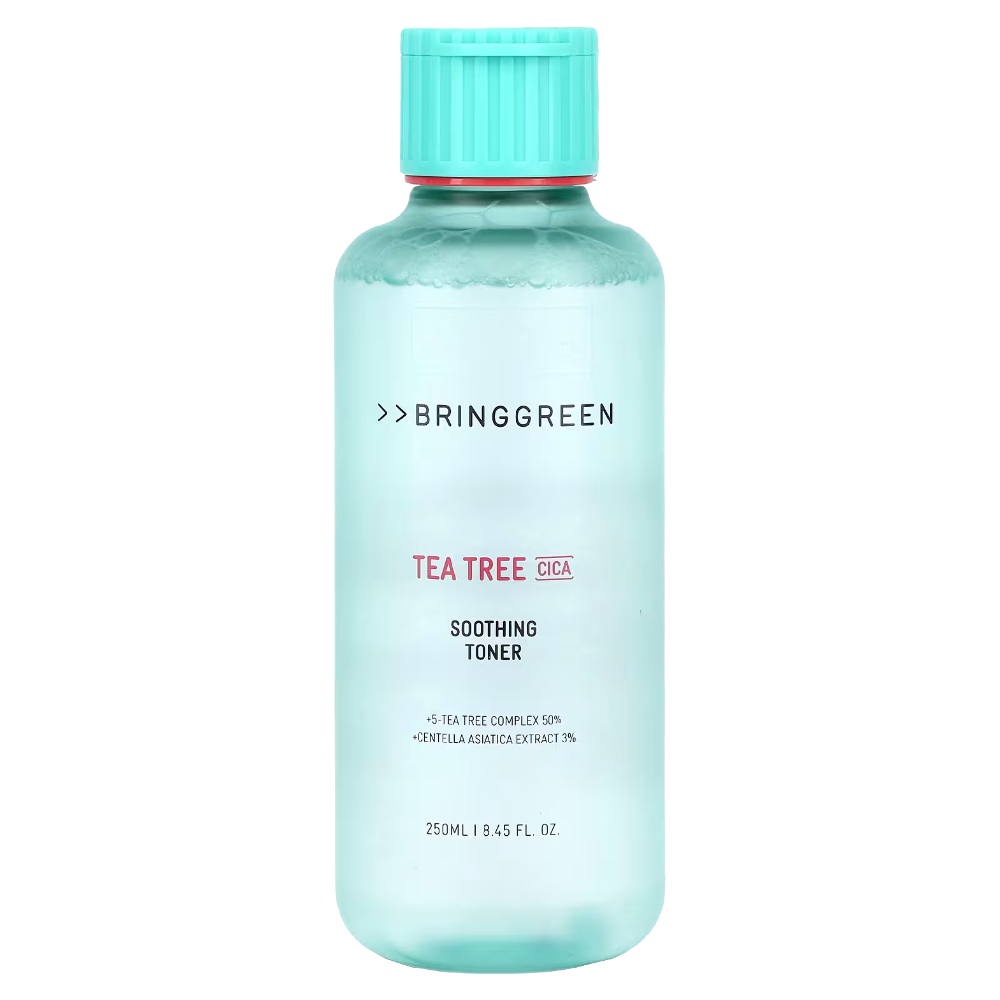 Bring Green Tea Tree Cica Soothing Toner 250ml front packaging