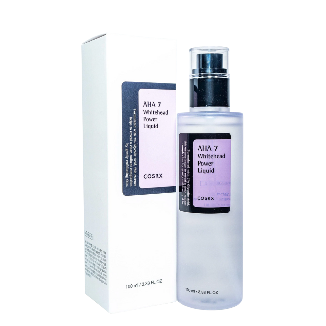 Cosrx AHA 7 exfoliating toner texture