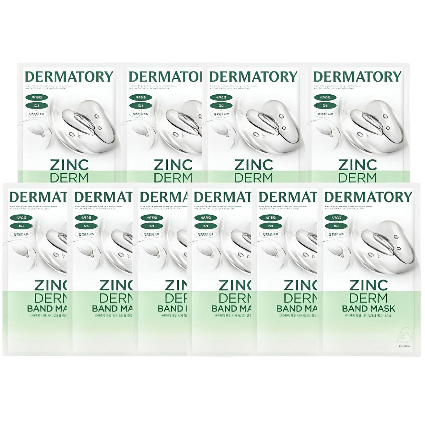 Dermatory Pro Cica Zincderm Band Mask 10ea - KOS
