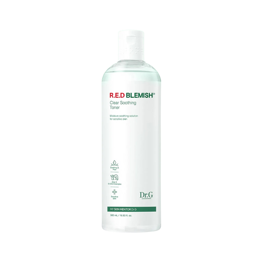 Dr.G R.E.D Blemish Clear Soothing Toner 500ml - KOS