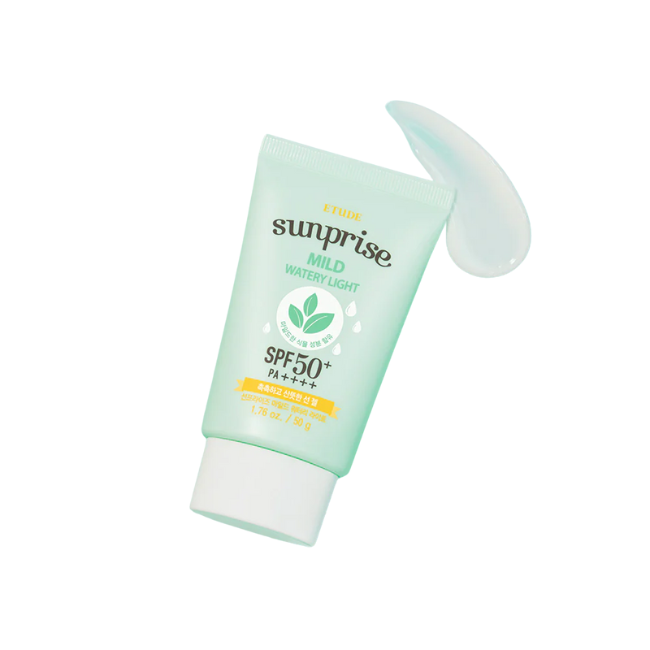 Etude House Sunprise Mild Watery Light Sunscreen SPF50+ PA++++ - KOS