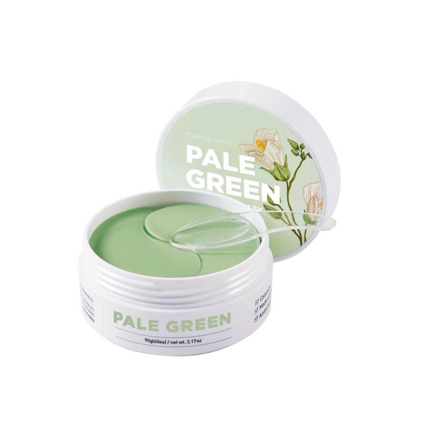 HAYEJIN Pale Green Pastel Eye Mask 60ea (90g) - KOS