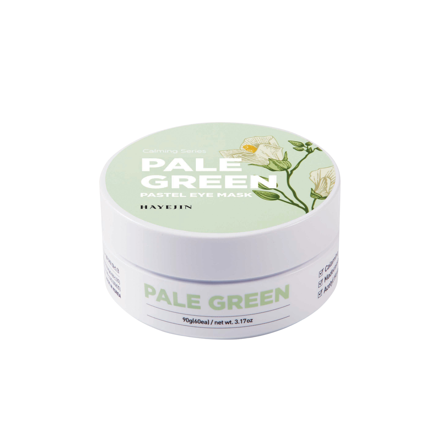 HAYEJIN Pale Green Pastel Eye Mask 60ea (90g) - KOS