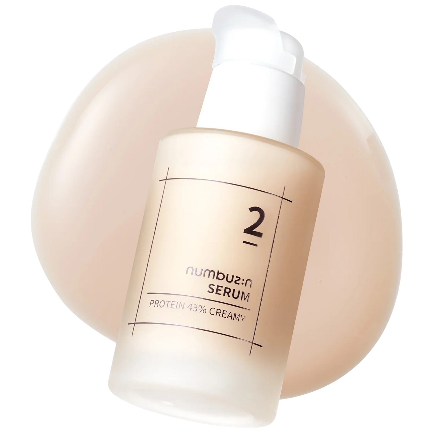 Numbuzin No.2 Protein 43% Creamy Serum 50ml - KOS