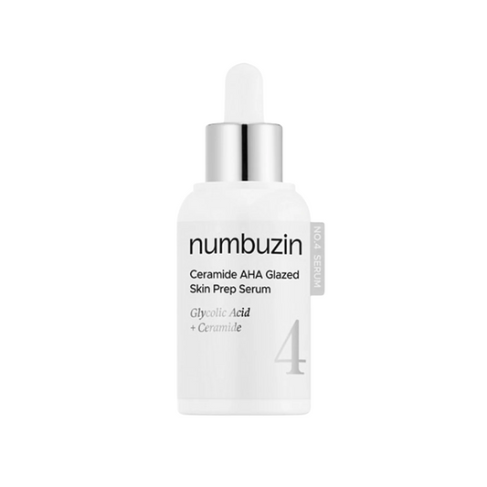 Numbuzin No.4 Ceramide AHA Glazed Skin Prep Serum - KOS