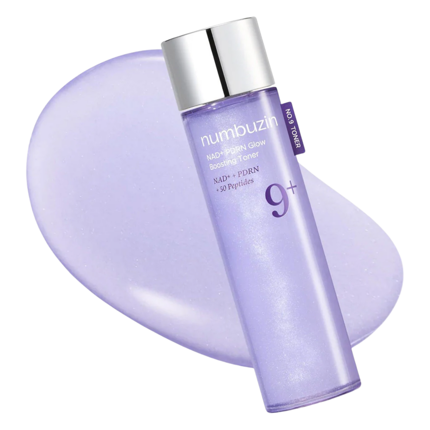 Packaging of numbuzin No.9 NAD+ PDRN Glow Boosting Toner