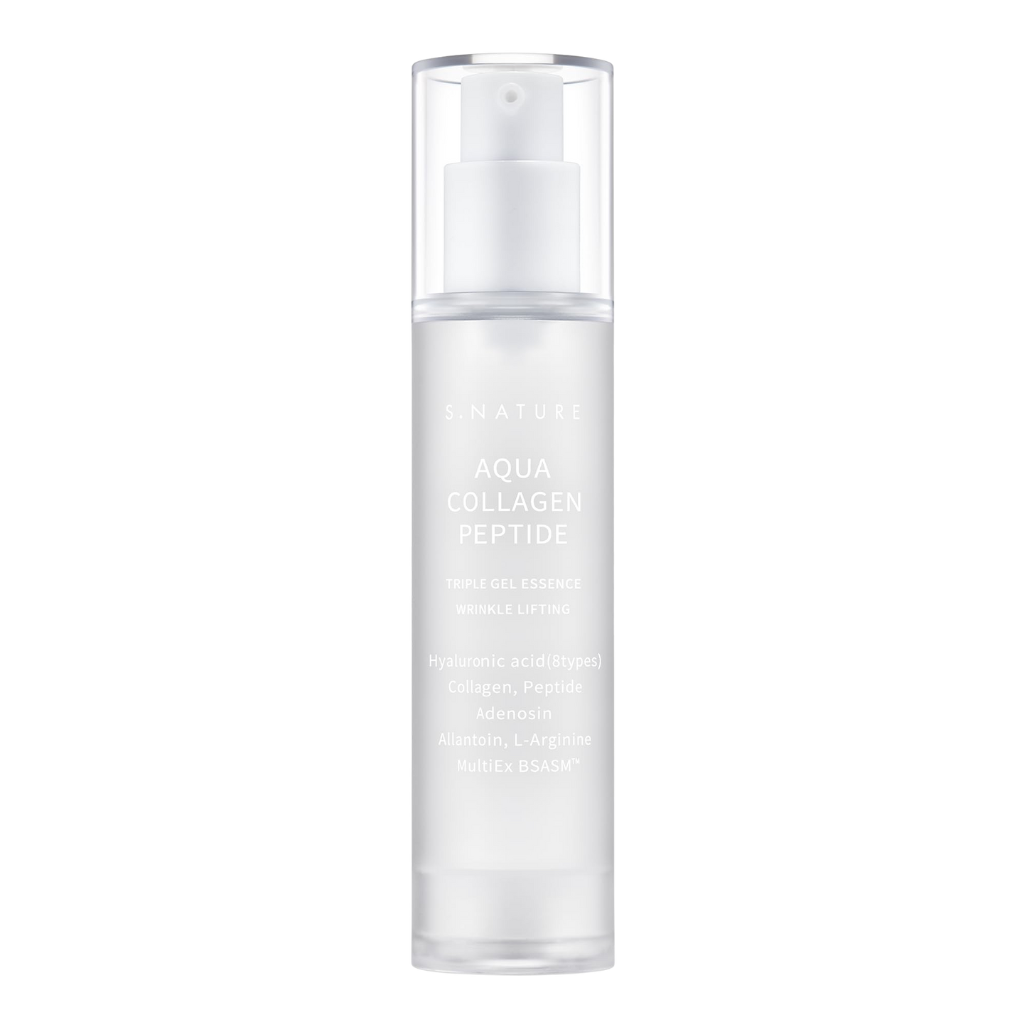 S.NATURE Aqua Collagen Peptide Triple Gel Essence 50ml - KOS