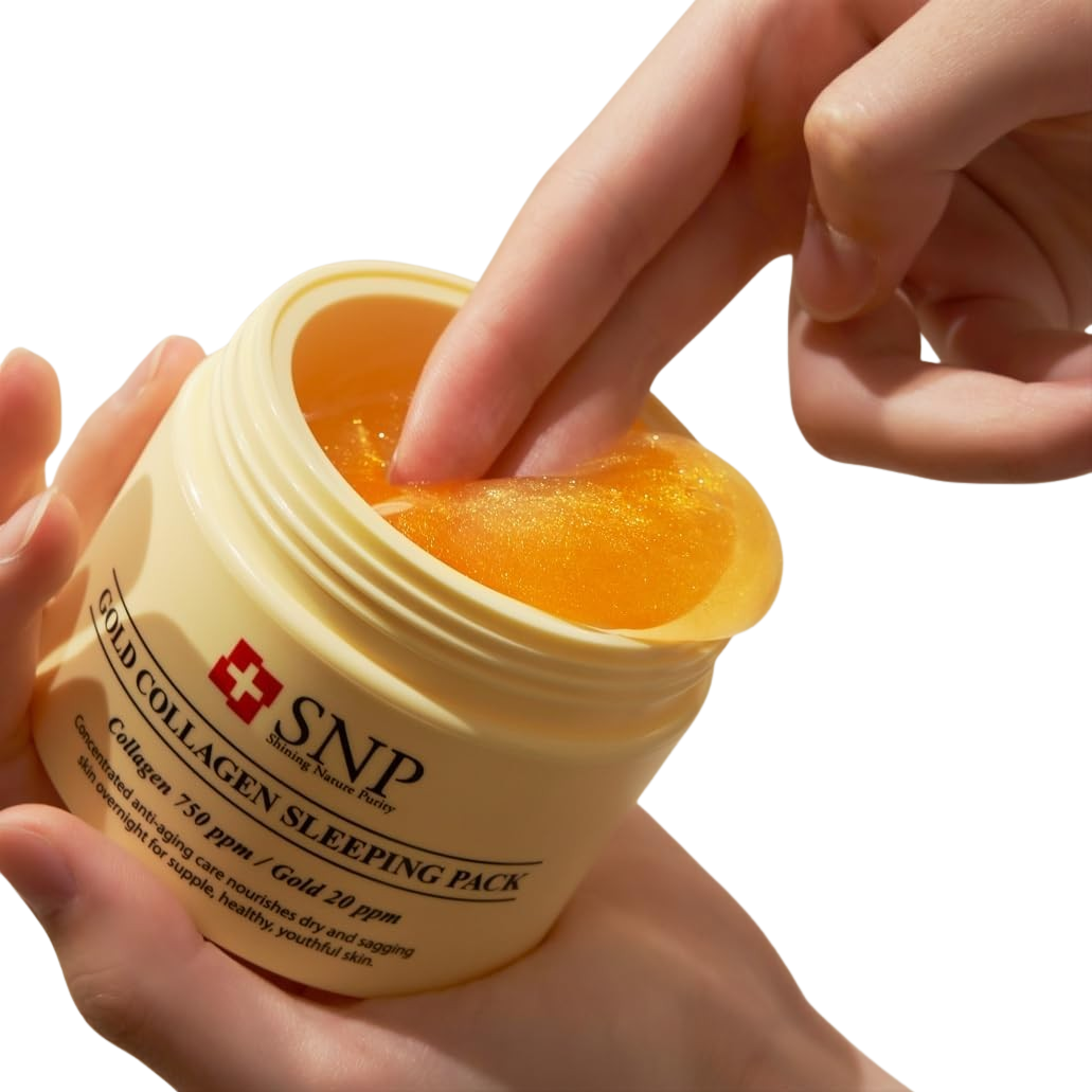 SNP Gold Collagen Sleeping Pack 100g - KOS