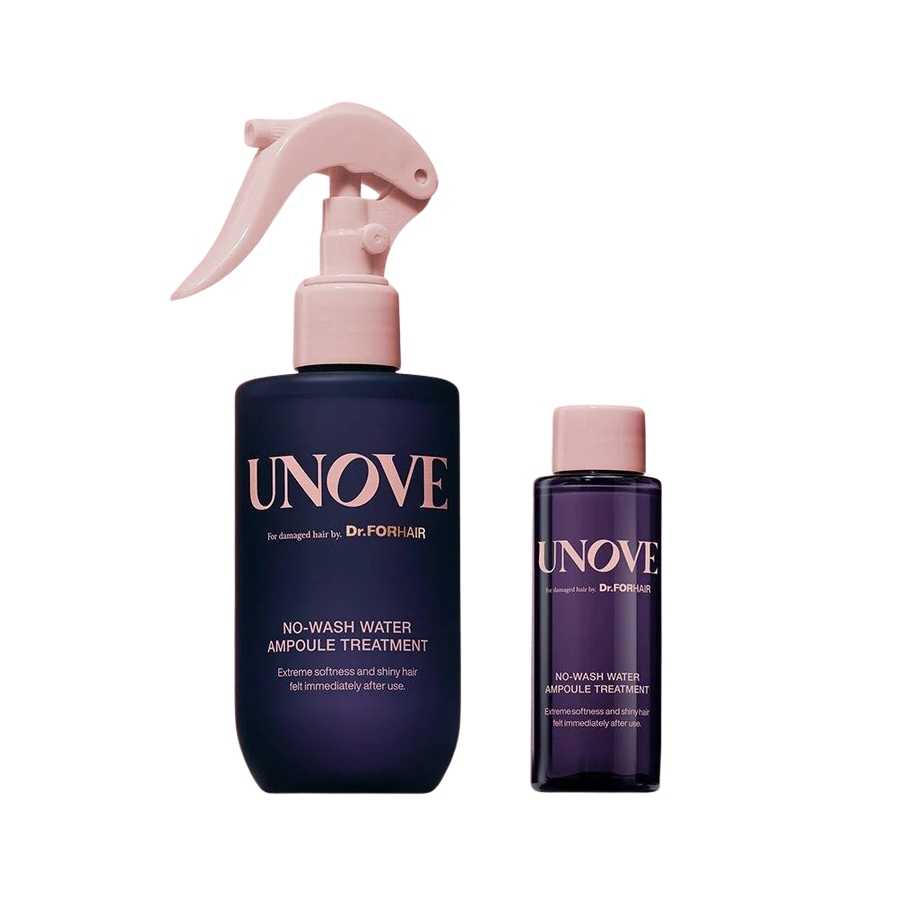 UNOVE No Wash Water Ampoule Treatment 200mL+50mL Special Set - KOS