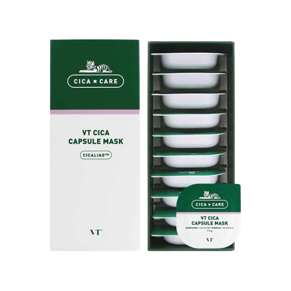 VT CICA Care Capsule Mask 7.5g x 10pcs - KOS