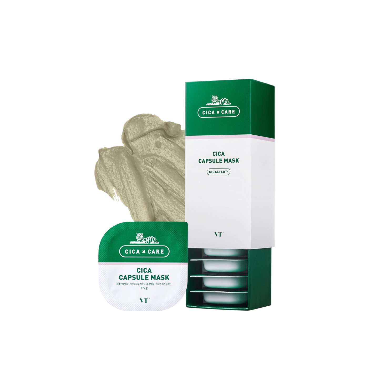 VT CICA Care Capsule Mask 7.5g x 10pcs - KOS