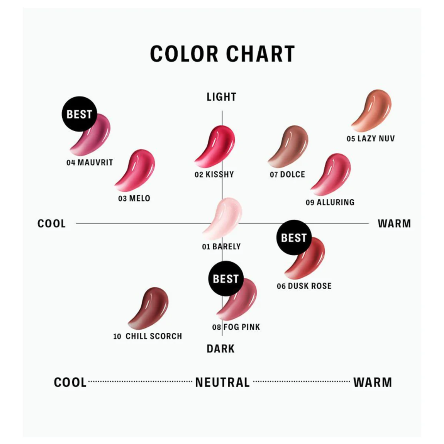 BRAYE Melting Lipsweet – Glossy Plumping Lip Balm (10 Colours)