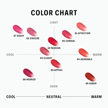 BRAYE Thin Water Blur Tint – Matte Blurry Lip Tint (10 Colours)