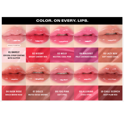 BRAYE Melting Lipsweet – Glossy Plumping Lip Balm (10 Colours)