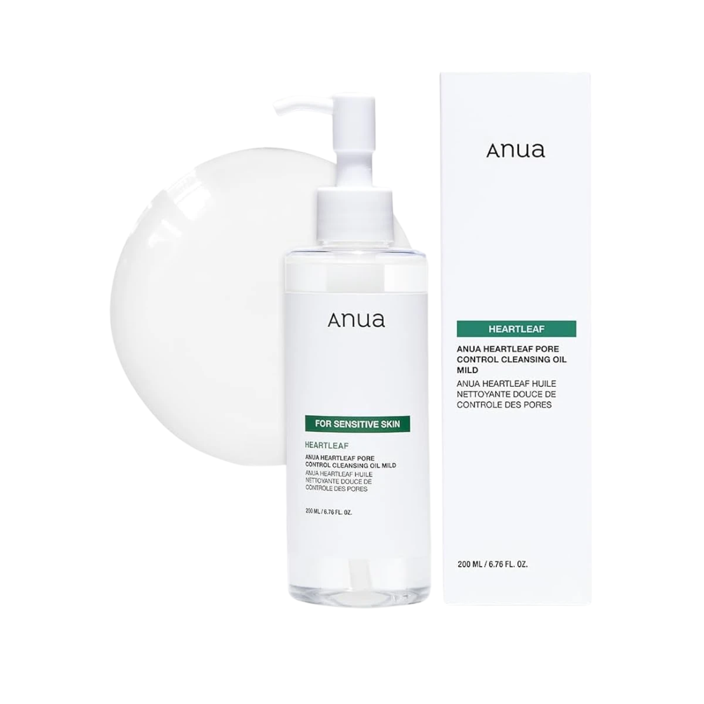 ANUA Heartleaf Pore Control Cleansing Oil Mild 200ml – Korean Skincare Australia