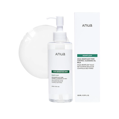 ANUA Heartleaf Pore Control Cleansing Oil Mild 200ml – Korean Skincare Australia