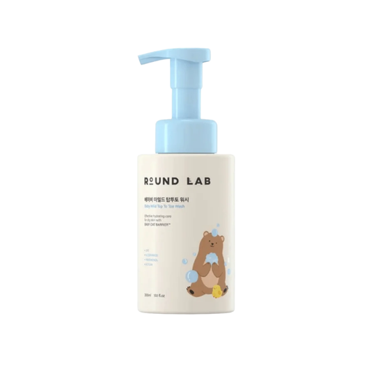 Round Lab Baby Mild Top To Toe Wash 300ml | Gentle Baby Hair & Body Wash