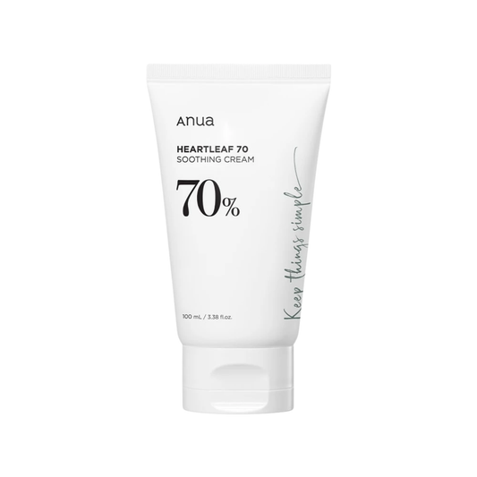 Anua Heartleaf 70% Soothing Cream 100ml – Korean Skincare Australia