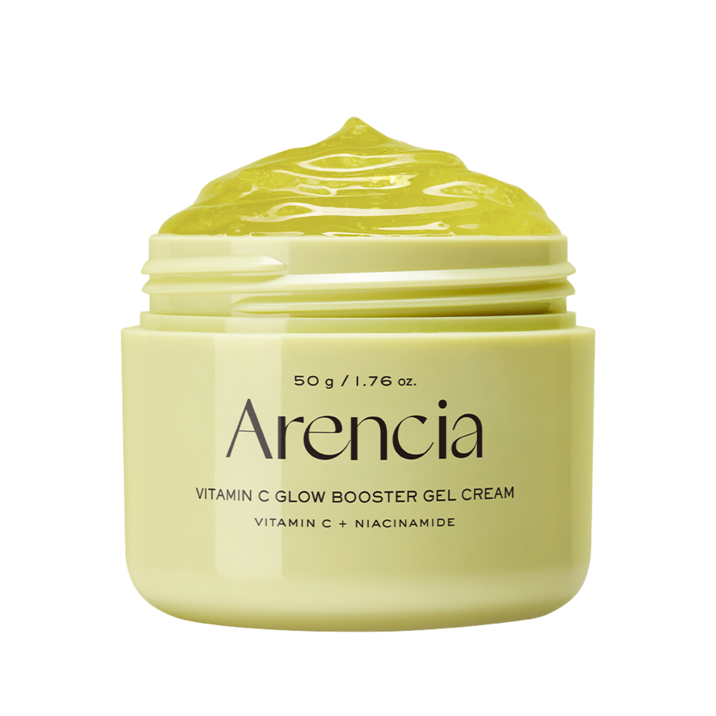 Arencia Vitamin C Glow Booster Gel Cream 50g | Brightening Gel Cream for Dark Spots & Glass Skin