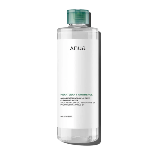 ANUA Heartleaf Low pH Deep Cleansing Water 500g – Korean Skincare Australia