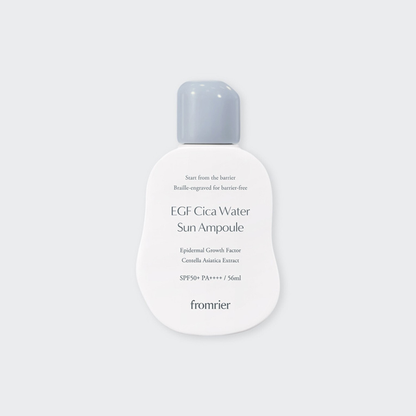fromrier Vegan EGF Cica Water Sun Ampoule SPF50+ PA++++ 56ml