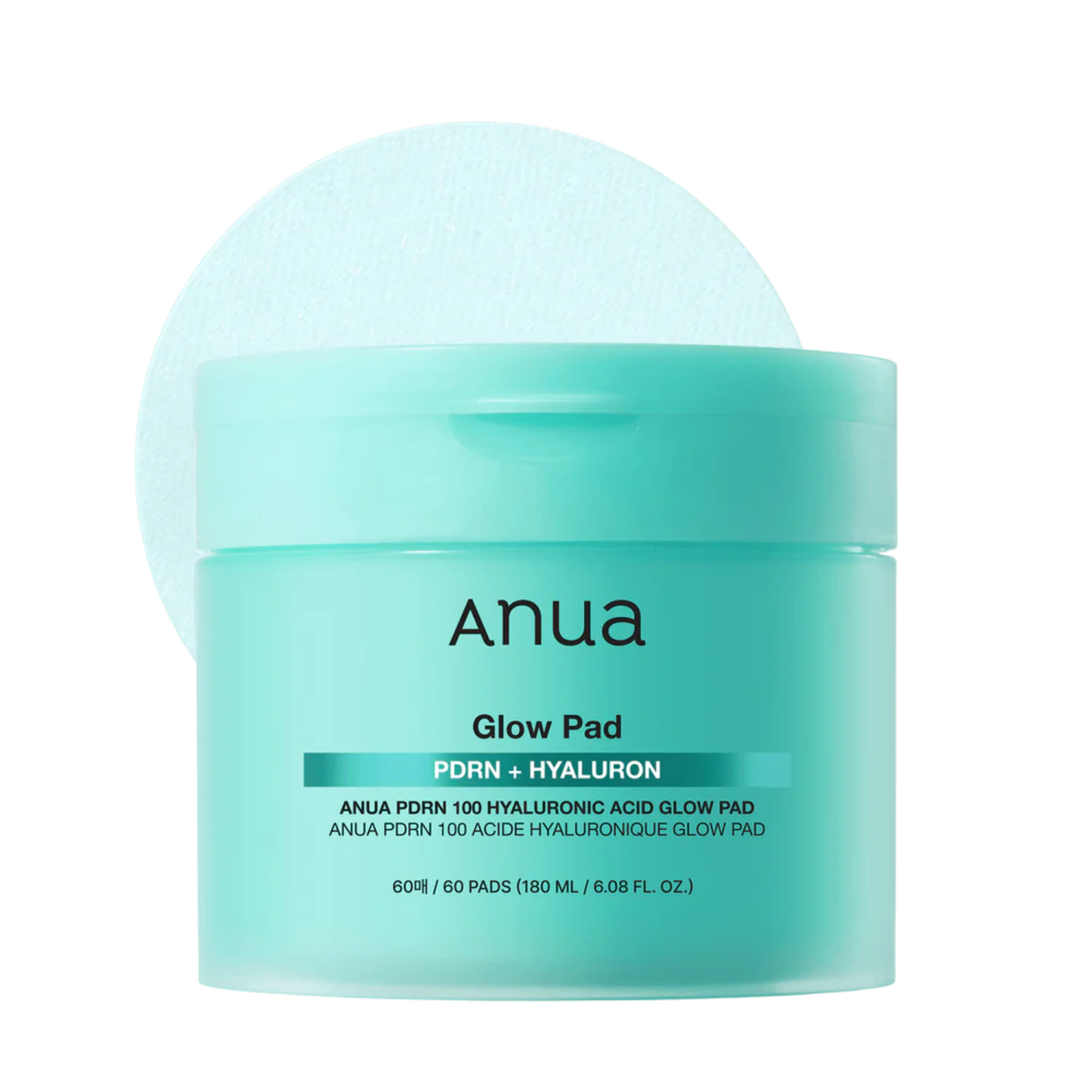 ANUA PDRN 100 Hyaluronic Acid Glow Pad 60 Pads ??Korean Skincare Australia