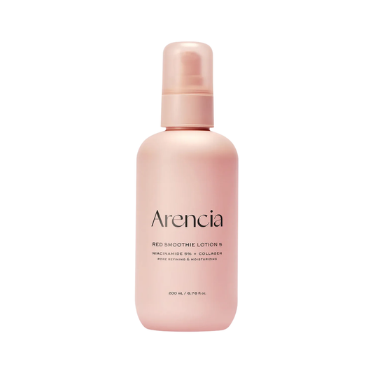 Arencia Red Smoothie Lotion 5 200ml | Lightweight Brightening & Firming Lotion
