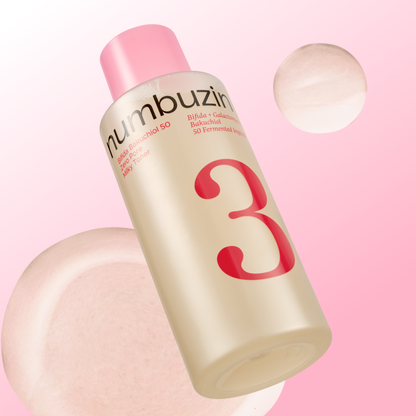 NUMBUZIN No.3 Bifida Bakuchiol 50 Zero Pore Milky Toner 200ml | Pore & Barrier Care Toner