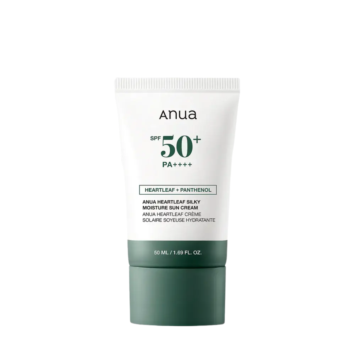 Anua Heartleaf Silky Moisture Sun Cream 50ml – Korean Skincare Australia