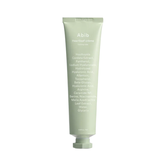 Abib Heartleaf Crème Calming Tube Korean Skincare Australia