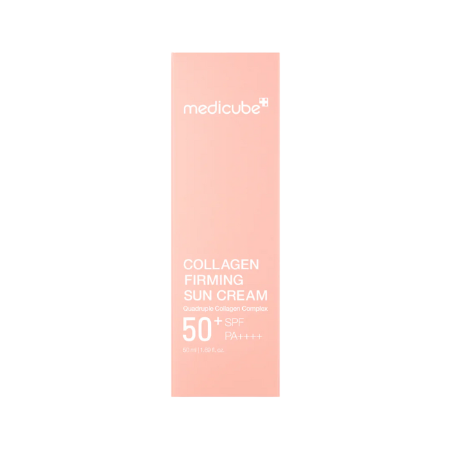 Medicube Collagen Firming Sun Cream SPF50+ PA++++ 50ml – Tone-Up Korean Sunscreen | Korean Skincare Australia