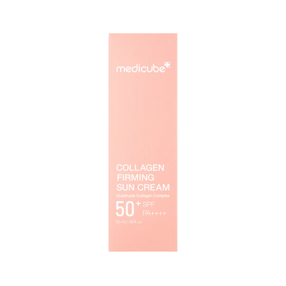 Medicube Collagen Firming Sun Cream SPF50+ PA++++ 50ml – Tone-Up Korean Sunscreen | Korean Skincare Australia