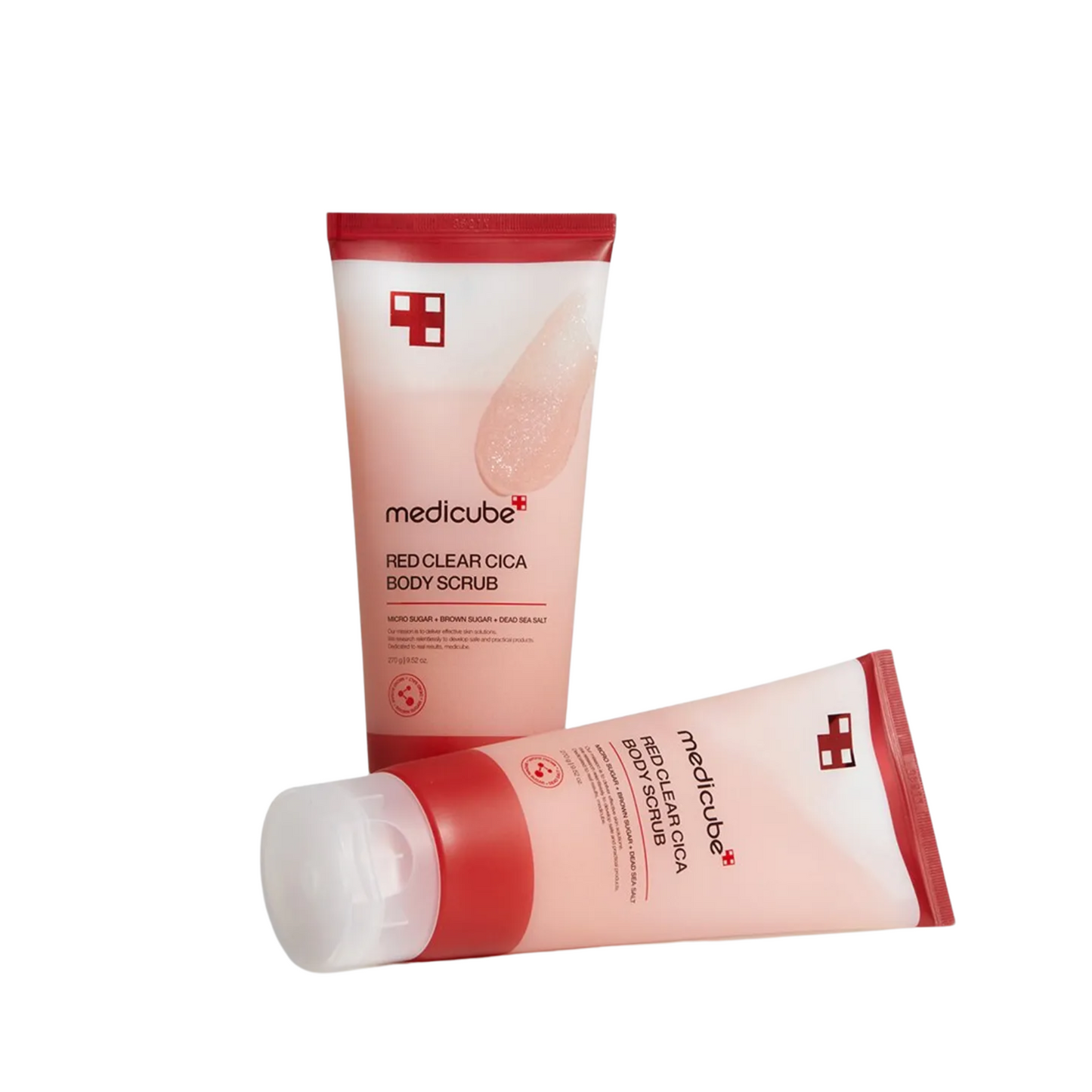 Medicube Red Clear Cica Body Scrub 270g – Exfoliates & Clears Body Acne