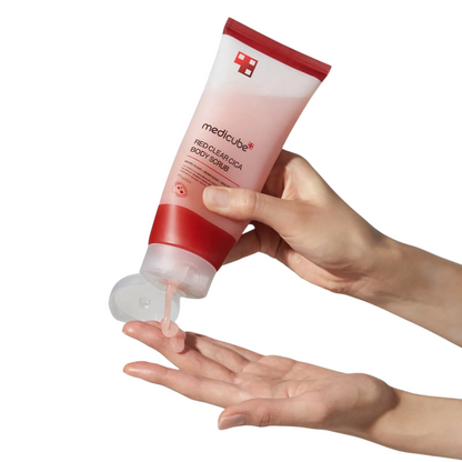 Medicube Red Clear Cica Body Scrub 270g – Exfoliates & Clears Body Acne
