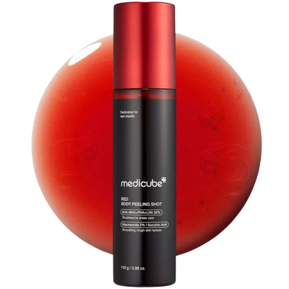 Medicube Red Acne Body Peeling Shot 110g – Spray-on Body Exfoliant