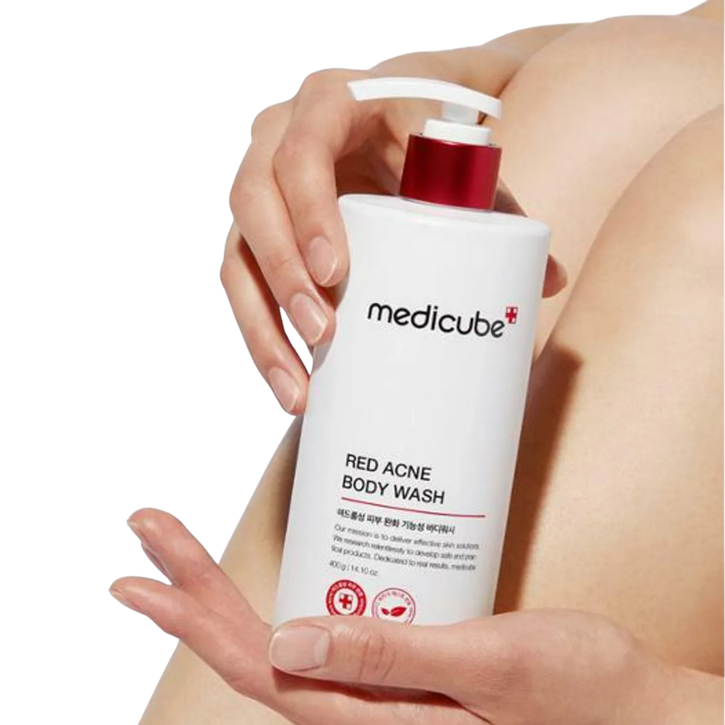 Medicube Red Acne Body Wash 2.0 400ml – Gentle AHA/BHA Cleanser