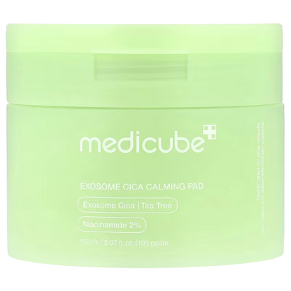 Medicube Exosome Cica Calming Pad (100 Pads) – Soothing Toner Pads
