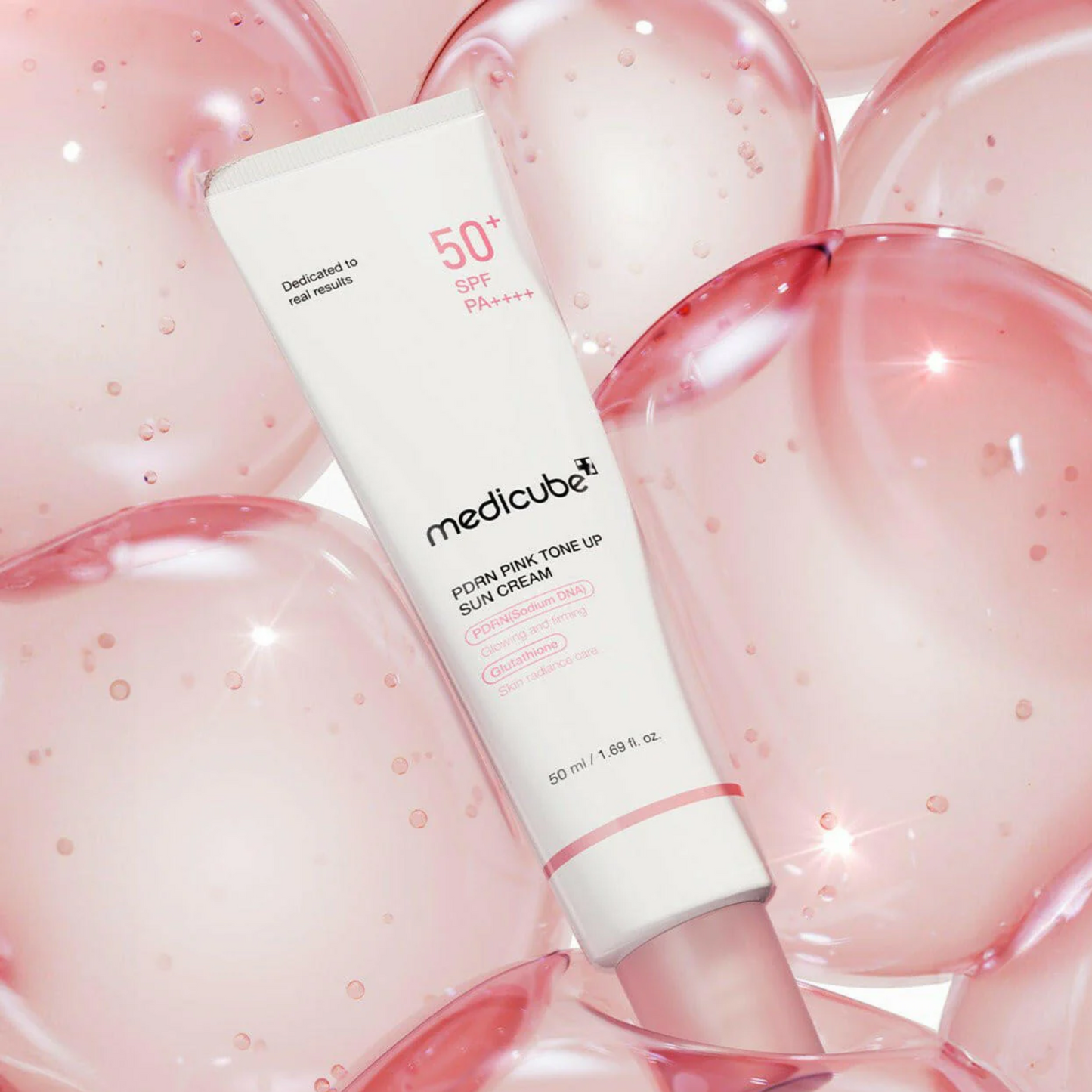 Medicube PDRN Pink Tone Up Sun Cream 50ml – Korean Skincare | kosmeticau