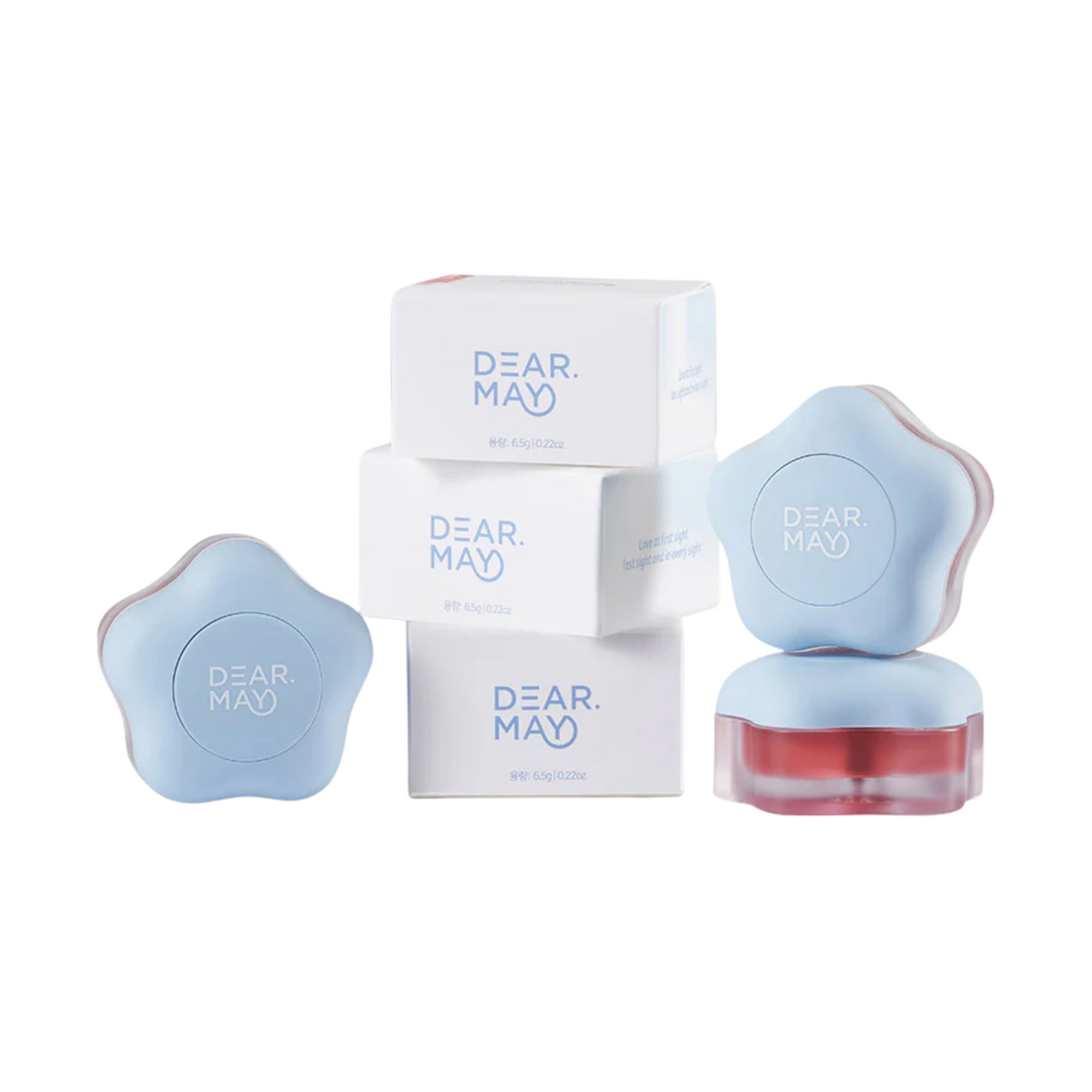 Dearmay Pure Falling Mood Lip Pot – 7 Colors | Vegan Korean Lip & Cheek Pot