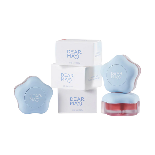 Dearmay Pure Falling Mood Lip Pot – 7 Colors | Vegan Korean Lip & Cheek Pot
